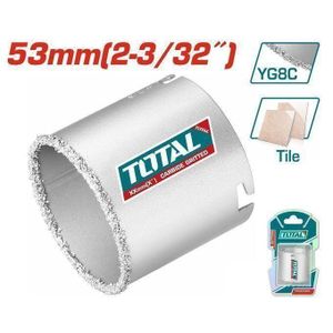 TOTAL TAC440531 Carbide gritted hole  saw 53mm (2-3/32")