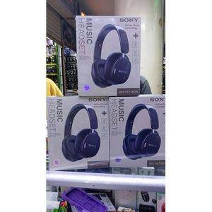 Sony WH-ULT500N headphones feature active noise cancelling technology for focused listening.