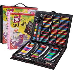 150pcs Kids Art Drawing And Colouring Set,