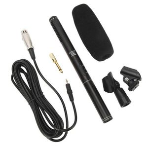 Panasonic Boom Interview Microphone Uni-Directional Electret Condenser for DSLR & Outdoor Filming