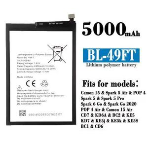 Replacement battery for TECNO SPARK 5 AIR