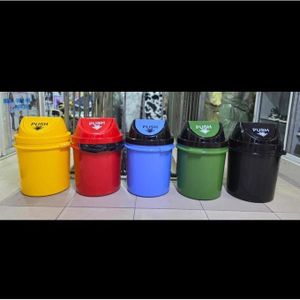 Kenpoly 53 litre push dustbin PERFECT FOR HOME USE AND OFFICES