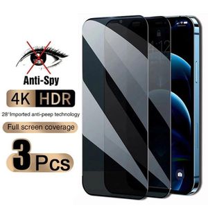 iPhone 12 Privacy Screen Protector - Anti-Spy Tempered Glass Film