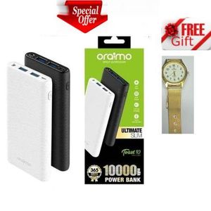 Oraimo Powerbank PB 10,000Mah-Black + FREE GIFT