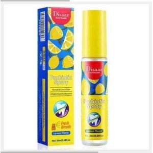 Disaar  Mouth Spray Breath Freshener/Portable Mouthwash-Remove Bad Breaths- Lemon flavor