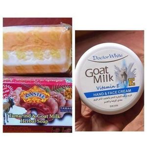 Doctor White  Goatmilk Cream + Asantee Tamarind Goat Milk Soap