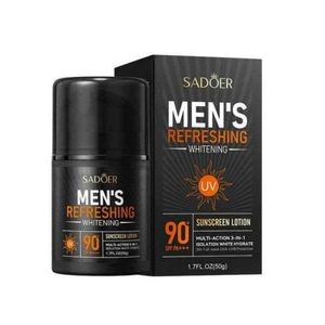 SADOER Men's Refreshing Whitening sunscreen non-greasy sunscreen 50g Ksh 550