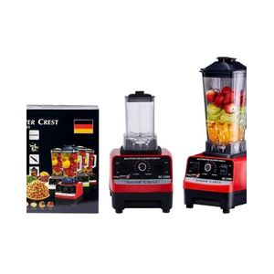 SILVER CREST 2 in 1 Commercial Blender with 2.5L Jar, Grinder and Chopper 