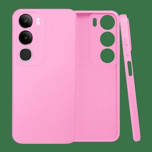 Soft Silicone Slim Fit Cover Anti-Scratch Shockproof Case for vivo Y29 - Pink