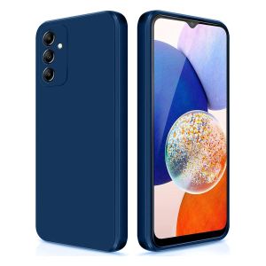 Silicone Slim Fit Cover  for Samsung Galaxy A34 - Blue