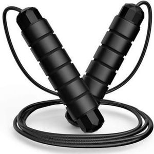 Tangle-Free Rapid Speed Jumping Rope Cable With Ball Bearings Steel Skipping Rope Gym Exercise