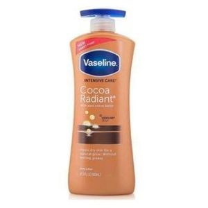 Vaseline Intensive Care Cocoa Radiant Body Lotion - Cocoa Glow - Deep Moisturizing Lotion for Radiant Skin Kenya