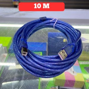 USB 2.0 Printer Cable A Male to B Male – High-Speed Data Transfer Cable for HP, Canon, Epson, Brother & More – 1.5M / 3M / 5M / 10M