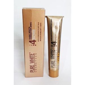 Pure White Gold Glowing 4 Dark Spot Corrector Brightening Revitalising Fade Cream.