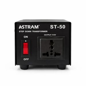 Astram 50W Step Down Transformer 220V to 110V Voltage Converter for Appliances and Electronics
