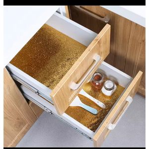 Gold Aluminium Foil  Kitchen table top liner