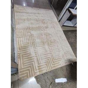 Biege Print Carpet Quality 3D Carpets Size: 5 by 8 feets 5*8 Carpet