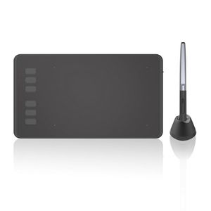 H640P 5080LPI Professional Art USB Graphics Drawing Tablet - Black