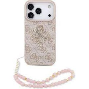 Guess Glitter case/Cover 4G Classic Logo with Strap For Iphone 17 Pro
