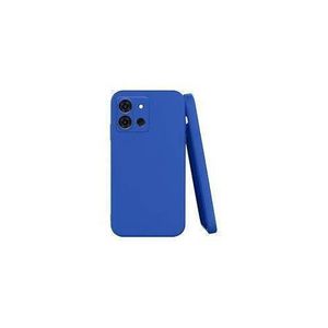 Silicon phone case infinix smart 7 plus blue