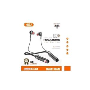 ABJ Earphones with Bluetooth Waterproof Sports Earphones with a Magnetic Neckband and Bluetooth 5.2 Technology