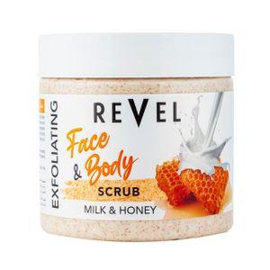 Revel Milk & Honey Face & Body Scrub 475ML