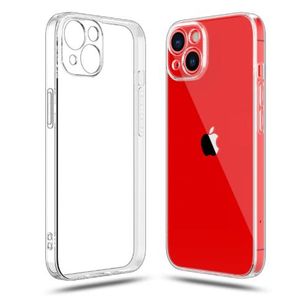 Ultra-Slim Premium Transparent Clear Case Cover for iPhone 14 Plus – Transparent Anti-Yellowing Shockproof TPU