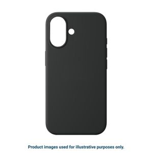iphone 16 silicone black case