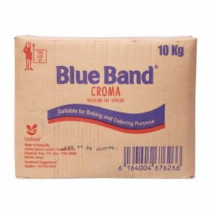 Blue Band  Croma Catering Margarine 10kg  Buttery Flavour  Baker’s Choice  Vitamin Enriched