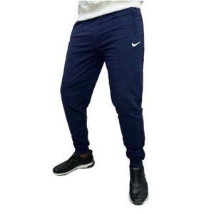 Navy blue unisex cotton sweatpants