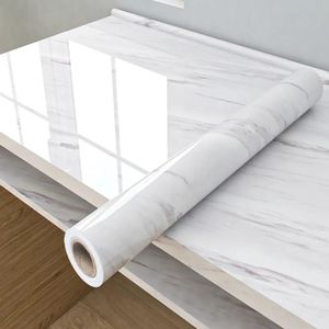 Marble Self-Adhesive Waterproof Wallpaper – 60cm x 2M Foil Roll