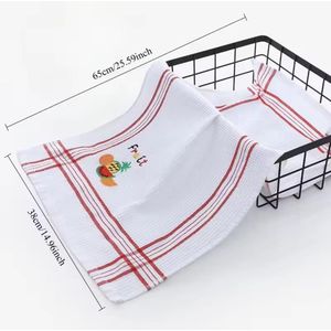 Microfiber Kitchen Cleaning Cloth Highly Absorbent Reusable Towels 6pcs Set