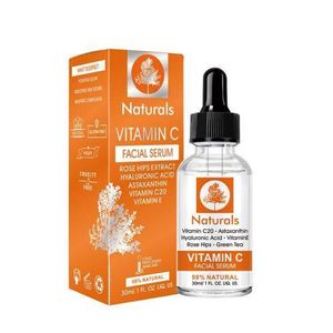 Naturals Vitamin C Face Serum Rosehip Extract Hyaluronic Acid, 30ml
