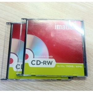 Imation CD-RW Rewritable Disc – 4x-12x/700MB/80Min, Compact Disc, Rewritable Media