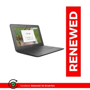 Renewed HP Chromebook 11 G6 EE - Intel Celeron N3350, 4GB RAM, 16GB SSD, 11.6" Display, Wi-Fi, Black