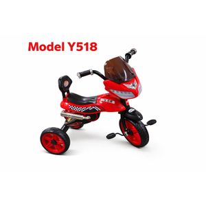 Toddler Pedal Tricycle Y518 Red Ride On Bike With 3 Wheels