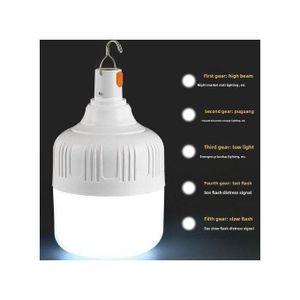 Dp Light 50W Rechargeable USB Bulb Lamp INDOOR OR OUTDOOR USE