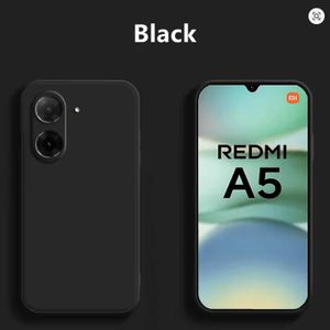 XIAOMI Redmi A5 Black TPU Material Soft Feel Heavy Protection Phone Case/ Back cover