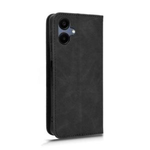 Wallet Black Retro Leather Flip All-Round Protection Cover Case for Samsung Galaxy A07