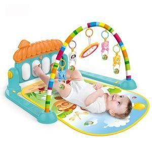 Cute Baby Crib Mobile With Music Lights Star Projection-Multicolor