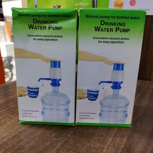 Manual Water Pump – Portable Hand Press Dispenser for Bottles