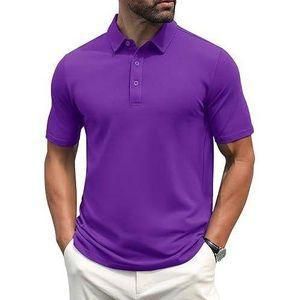 Unisex Purple Polo Shirt