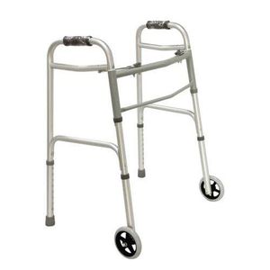 Foldable Adjustable Walking Frame With Wheels