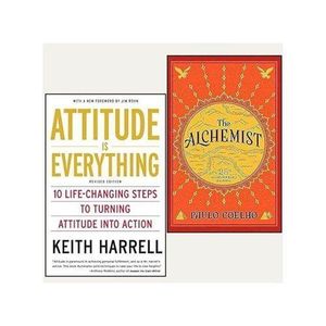 Jumia Books Attitude is Everything by Keith Harrell, The Alchemist by Paulo Coelho 