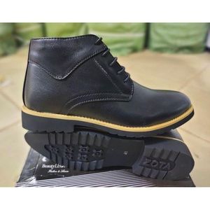 High Quality Men Official Pu leather Shoes  Black-EU 42
