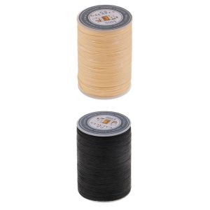  Waxed Thread Cord, Pink Polyester Thin Waxed Thread Wax String  Cord for Machine Sewing Embroidery Hand Quilting Weaving