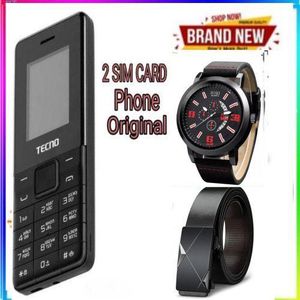 Tecno T301, DUAL SIM, BLACK COLOR, MEMORY CARD SLOT, UPTO 32GB, EXPANDABLE STORAGE, BASIC PHONE, AFFORDABLE PHONE, PORTABLE PHONE, KABAMBE PHONE + BELT  WATCH