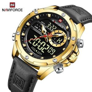 Naviforce Luxury Sport Watch for Men – Chronograph, Date & Night Glow