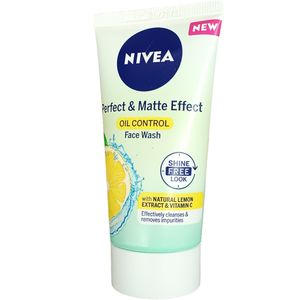 Beauty Perfect & Matte OIL CONTROL FACE WASH Natural Lemon Extract Vitamin E cf