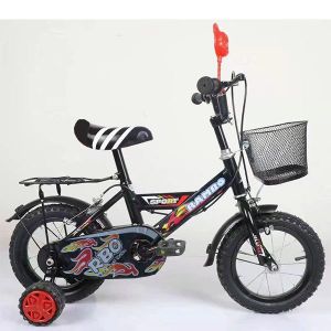 Fun & Safe Colorful Design Sturdy Frame 16 Inch 4-7 years Old Children Kids Bike Bicycle with Stabilizer and Front Basket